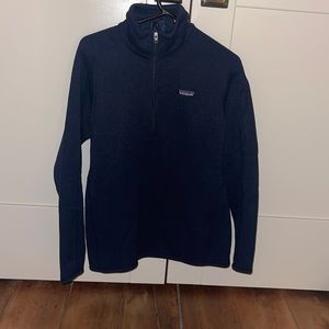 Patagonia women’s better sweater 1/4 zip pull over